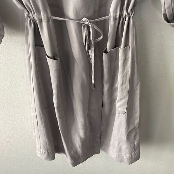 Willow & Clay Wrap Front Dress Size small chinch waist snap front zipper NWT - Picture 7 of 14